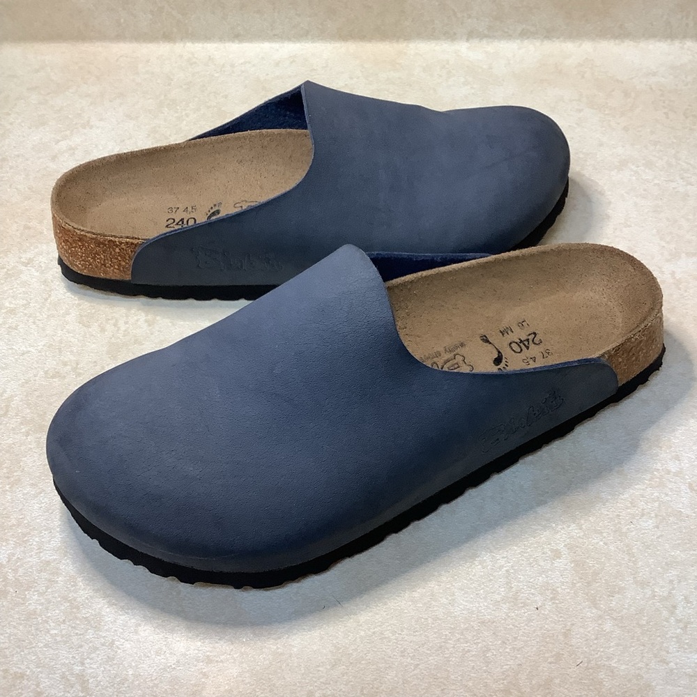 Birkenstock Birki’s Amsterdam Birko-Flor Slip-On Clogs Mules Size 37 EU 6-6.5 US